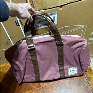 Herschel Supply Co. Novel Duffle bag in a rose brown
